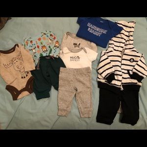 Fall Newborn boys bundle